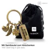 FABACH Schutzengel Schlüsselanhänger 3 Charms mit Gravur - Produktbild-Vorschau 2