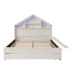 Flieks kinderbed 140x200 cm met glijbaan en leuning, bed Productafbeelding-voorbeeld 8