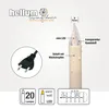 Lichterkette innen, 20 warm-weiße LED, Lichtlänge 570cm, Produktbild-Vorschau 2