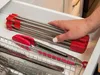 Verk 07187 Víceúčelový, výsuvný, skládací kuchyňský stojan Náhled obrázku produktu 8