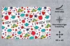 MuchoWow® Schreibtischunterlage New York - Wolken - Sterne Produktbild-Vorschau 2