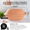 Römertopf Bräter KLASSIK für 4 Personen - 3 Liter Produktbild-Vorschau 5