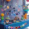 Kindergeburtstag Deko Set Weltraum Motiv Dekorationen Produktbild-Vorschau 2