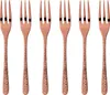 Sambonet Venezia Edelstahl/PVD Kupfer Set 6 Kuchengabeln Anteprima dell’immagine prodotto 4