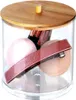 Úložný box na make-up a vatové tamponky s bambusovým víkem Náhled obrázku produktu 9