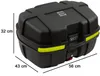 SEVICO Motorradkoffer Top Case Motorradcase Rollerkoffer Produktbild-Vorschau 2