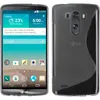 PhoneNatic Case kompatibel mit LG G3 - grau Silikon Hülle Produktbild-Vorschau 1