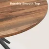 BEALIFE Runder Esstisch 100 cm ø mit 4 Stühlen | Set für Produktbild-Vorschau 8
