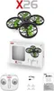Syma X26 Vyhýbání se překážkám RC dron 2,4Ghz bez hlavy Náhled obrázku produktu 2