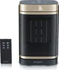 A black and gold Brandson heater with a remote control. Anteprima dell’immagine prodotto