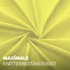 EVE Textile Spannbettlaken 60 x 120cm Gelb 100 % Baumwolle Produktbild-Vorschau 8