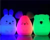 Silikonová noční lampička Králíček pro děti LED USB + Náhled obrázku produktu 3