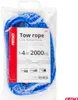 Abschleppseil 2000 kg 4 m 2T AMIO-02655 Hochbelastbar Produktbild-Vorschau 5