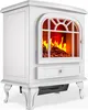 DEUBA® Cheminée électrique effet flamme 2000 W 2 niveaux de Voir les images du produit 1