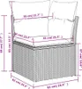 VidaXL 366086, Jasny Szary, 110 kg, 620 mm, 620 mm, 690 mm Podgląd zdjęcia produktu 9