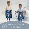 HECKBO Dětský vak na přezůvky s motivem astronauta a Náhled obrázku produktu 5