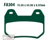 Pastiglie freno EBC Standard FA304 per BMW Anteprima dell’immagine prodotto 3