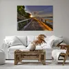 Bild auf Leinwand - Leinwandbild - Fußgängerbrücke Himmel Produktbild-Vorschau 6