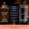 Klarstein vinotéka, 1 zóna, malá, 74 l, sklenené dvere, Náhľad obrázku produktu 2