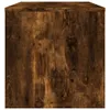 vidaXL Armoire TV chêne fumé 120x34x37 cm Bois composite Voir les images du produit 5