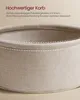 VASAGLE Couchtisch rund,  Wohnzimmertisch mit Korb aus Produktbild-Vorschau 5