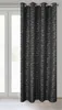 Vorhang EVI schwarz silber  140x250 cm  Ösen Ösenvorhang Produktbild-Vorschau 2