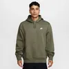 Nike Club Kapuzenpullover für Herren, Größe:M, Farbe:Oliv Produktbild-Vorschau 8