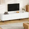 Merax TV Lowboard mit 3 Klapptüren, 80 Zoll TV Schrank aus Produktbild-Vorschau 3