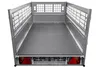 The image shows the interior of an empty trailer with metal sides and a dark floor. Produktbild-Vorschau