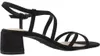Tamaris Damen Sandalette aus Stoff mit Karree Spitze Produktbild-Vorschau 14