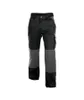 A pair of black and gray work pants shown against a white background. Produktbild-Vorschau