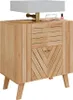 Szafka pod umywalkę Vicco Lucie Bambus 60 x 65 cm z 2 Podgląd zdjęcia produktu 5