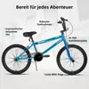 24 Zoll BMX Freestyle Fahrrad Doppelte Handbremsen Trick Produktbild-Vorschau 2