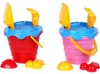 Teddies Set de sable seau en plastique avec tamis 15x13cm, Voir les images du produit 6