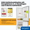 Exquisit Kühl-Gefrierkombination, Kühlschrank mit Produktbild-Vorschau 2