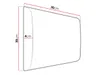Panneau mural capitonné 30x30 PAG – gris Voir les images du produit 6