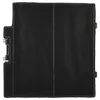 A black carbon filter with a textured surface and two vertical seams. Produktbild-Vorschau