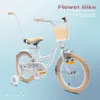 SUN BABY Flower Bike: bicicletta per bambine da 16 pollici, Anteprima dell’immagine prodotto 2