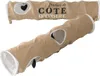 D&D Katzentunnel Cote d'Ivoire 25 x 120 cm Braun und Weiß Produktbild-Vorschau 4