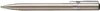 A silver pen with a clip is shown against a white background. Produktbild-Vorschau