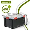 Cajas de almacenamiento de plástico de alta densidad con Vista previa de la imagen del producto 2