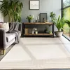 Teppich Wohnzimmer Schlafzimmer Läufer Flur Flauschig Boho Produktbild-Vorschau 1