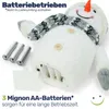 Schneemann LED Figur 20 cm Deko mit Beleuchtung Produktbild-Vorschau 5