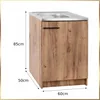 Stamar | Kuchyňská linka - 60 cm - Zlatý dub - Dřez Deante Náhled obrázku produktu 8
