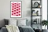 MuchoWow® Gerahmtes Poster Rosa - Balkon - Sommer - Produktbild-Vorschau 2