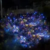 LUMILED 4x Solarleuchte für außen, Garten Feuerwerk 90 cm Produktbild-Vorschau 1