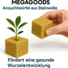 Kultivačné kocky z kamennej vlny 50 kusov pre hydroponické Náhľad obrázku produktu 3