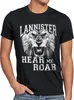 style3 Lannister - Hear me Roar College Herren T-Shirt Produktbild-Vorschau 1