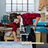 Bohrständer mit Schraubstock – 60mm Bohrtiefe, 43mm Produktbild-Vorschau 6