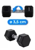 THUNDER® | Hexagonale Hantel  | Kurzhantel mit festem Produktbild-Vorschau 5